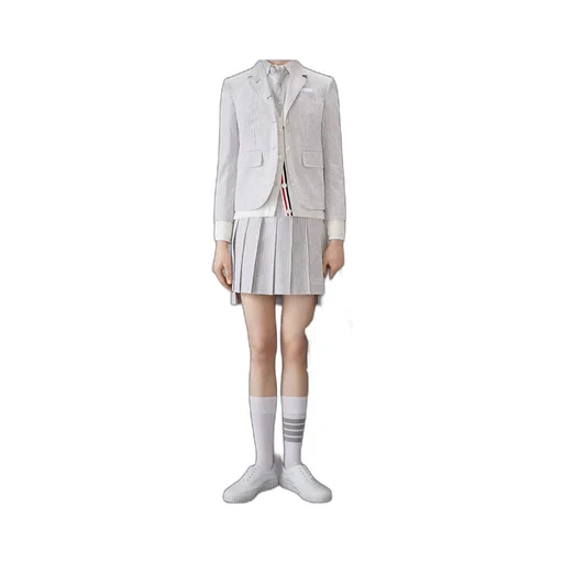 Classic Cashmere 4-Bar V-Neck Cardigan