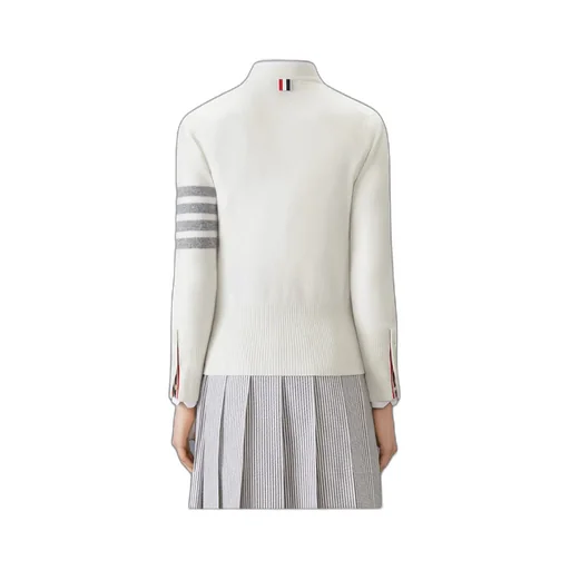 Classic Cashmere 4-Bar V-Neck Cardigan