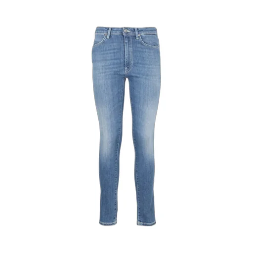 Denim Trousers With Belt Loops