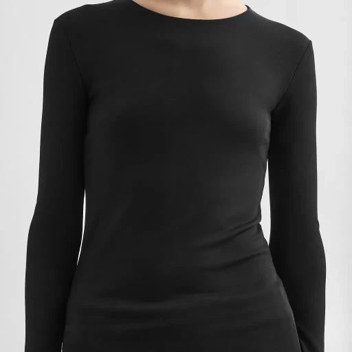 Fluid Viscose Crew-Neck T-Shirt