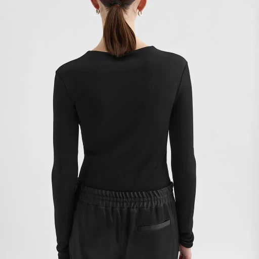 Fluid Viscose Crew-Neck T-Shirt