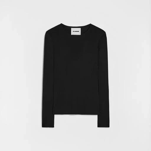 Fluid Viscose Crew-Neck T-Shirt