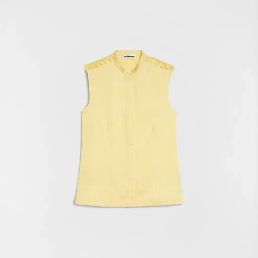 Fluid Viscose Ruffle Top