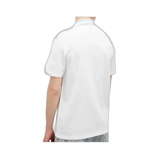 Versace Logo-Embroidered Short-Sleeved Polo Shirt