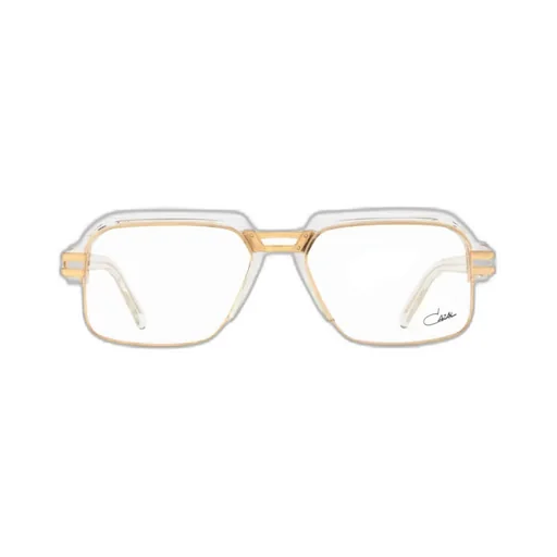 Transparent-Design Logo-Engraved Glasses