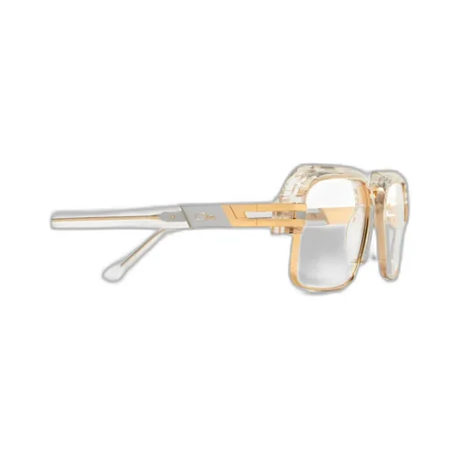 Transparent-Design Logo-Engraved Glasses