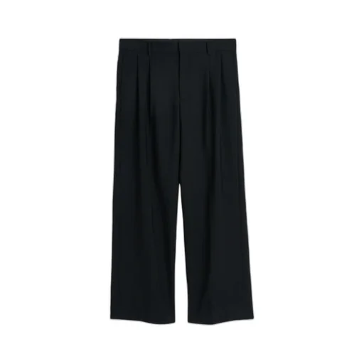 Wide Pleated Trousers