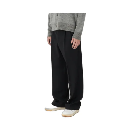 Wide Pleated Trousers