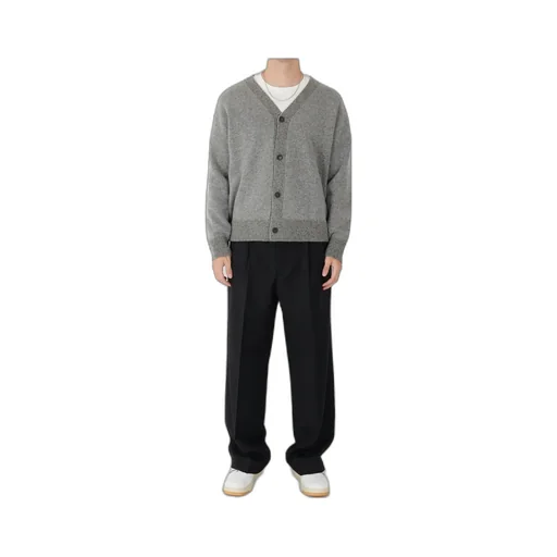Wide Pleated Trousers