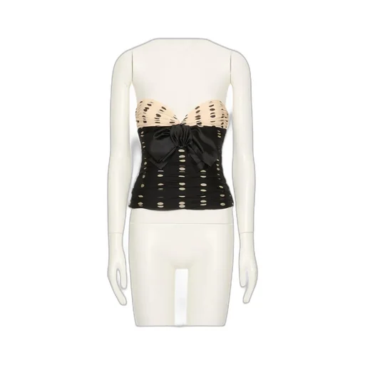 Valentino Bow Detailed Strapless Top