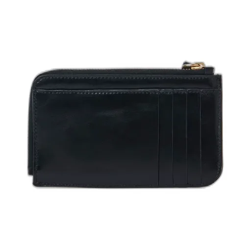 Alphabet Purse In Shiny Leather