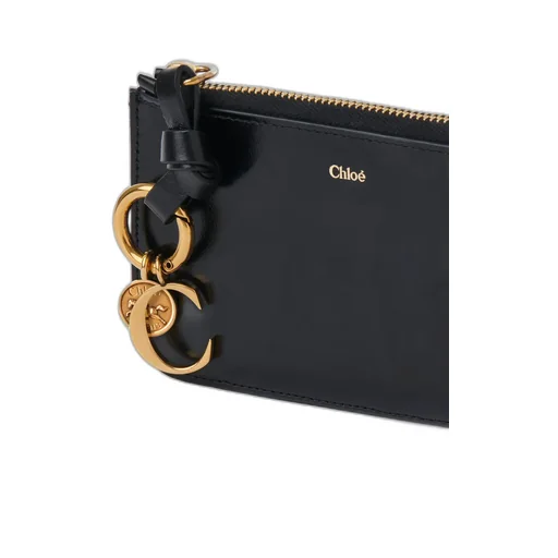 Alphabet Purse In Shiny Leather