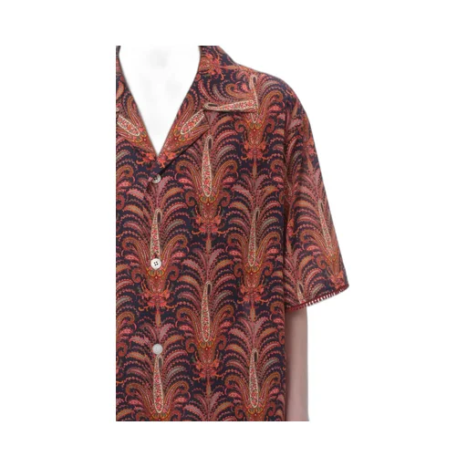 Valentino All-Over Patterned Button-Up Shirt