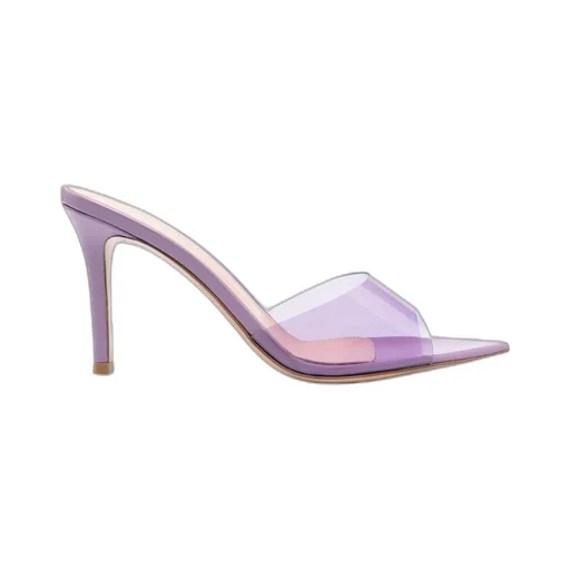 Pointed High-Heeled Sandals