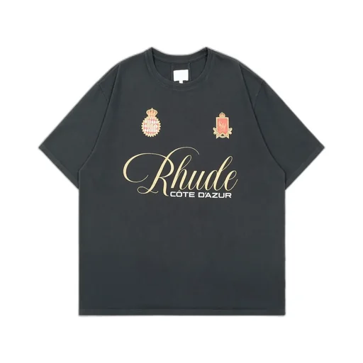 Rhude CÔTe D'azur Logo T-Shirt