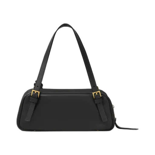 Versace Logo-Lettering Zipped Shoulder Bag