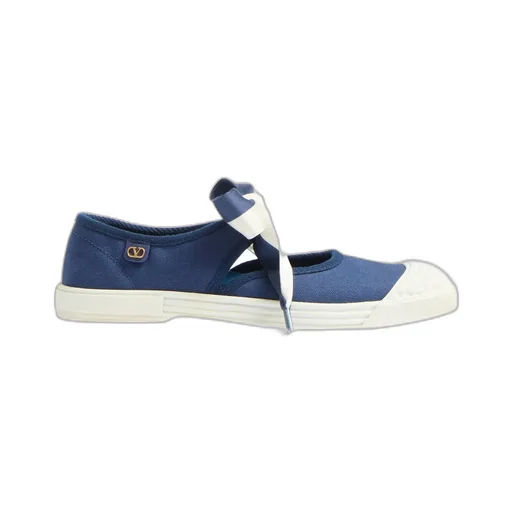 Valentino Bay By Bay Round Toe Ballerina Sneakers