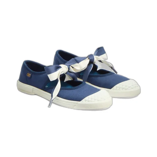 Valentino Bay By Bay Round Toe Ballerina Sneakers
