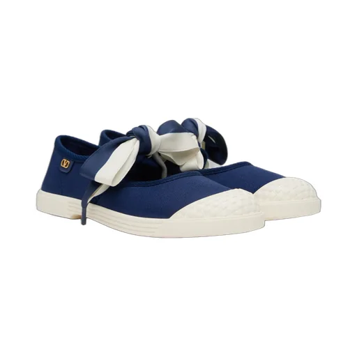 Valentino Bay By Bay Round Toe Ballerina Sneakers