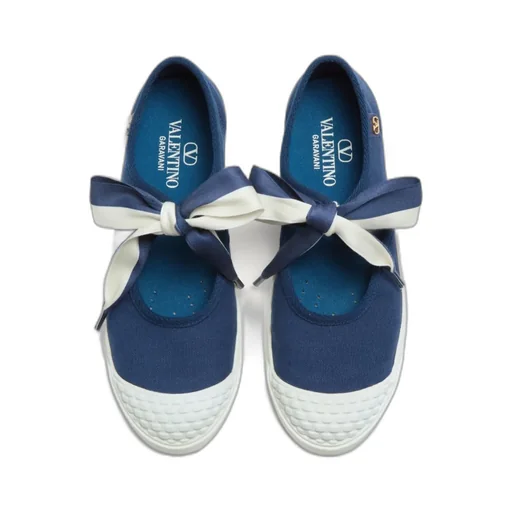 Valentino Bay By Bay Round Toe Ballerina Sneakers