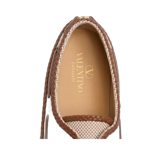 Valentino Palm Avenue Almond Toe Boat Shoes