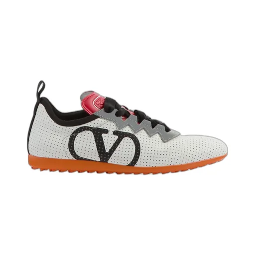 Valentino Garavani Logo Printed Lace-Up Sneakers