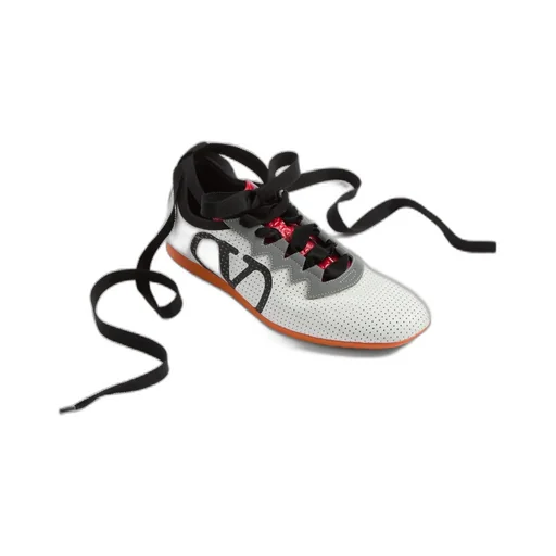 Valentino Garavani Logo Printed Lace-Up Sneakers