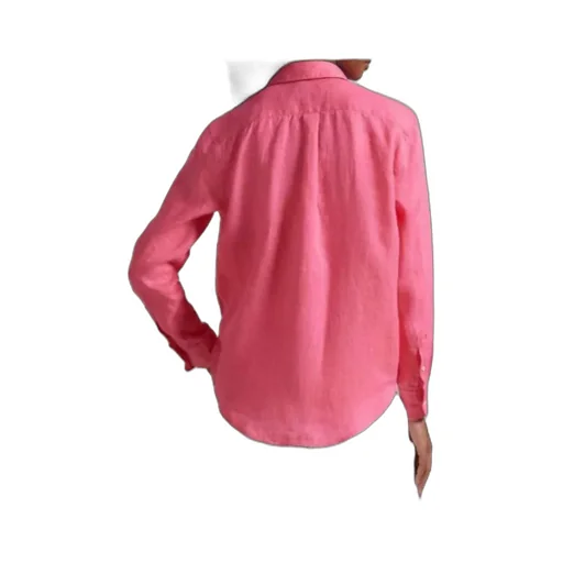 Polo Ralph Lauren Logo Embroidered Curved Hem Shirt