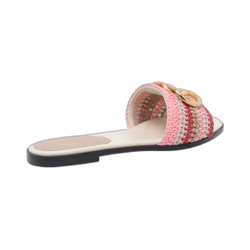 Valentino Vlogo Signature Slip-On Slides