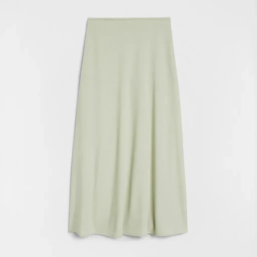 Fluid Viscose Skirt