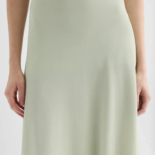 Fluid Viscose Skirt