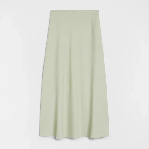 Fluid Viscose Skirt