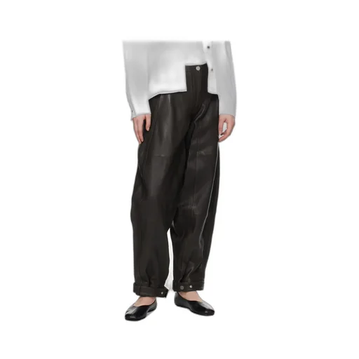 Balloon Leather Pants