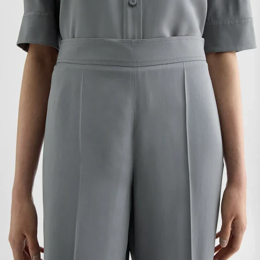 Fluid Viscose Trousers