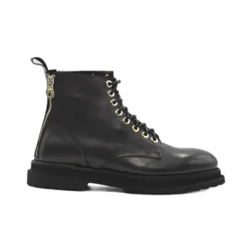Giuliano Galiano Lace-Up Combat Boots