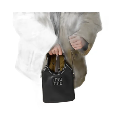 Miu Miu Logo-Detailed Shopping Bag