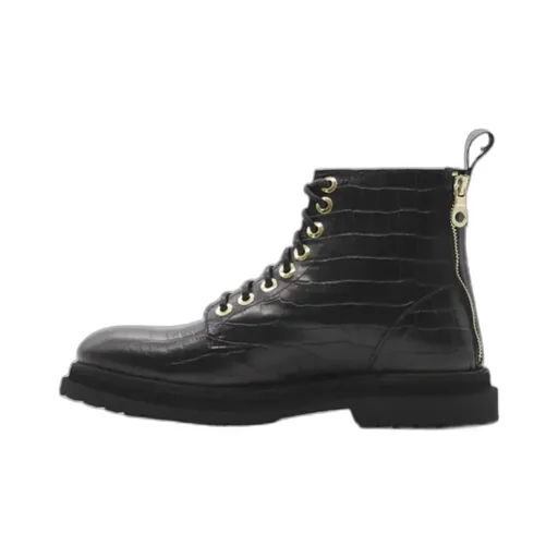Giuliano Galiano Lace-Up Combat Boots