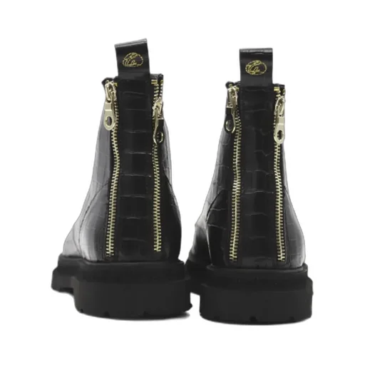Giuliano Galiano Lace-Up Combat Boots