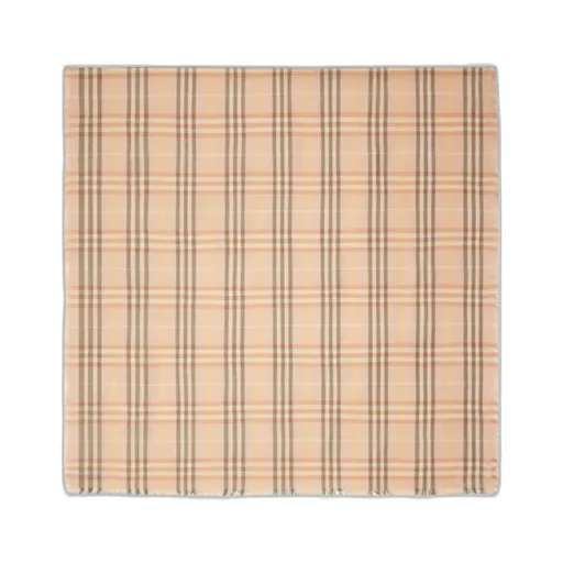 Burberry Checked Frayed Edge Scarf