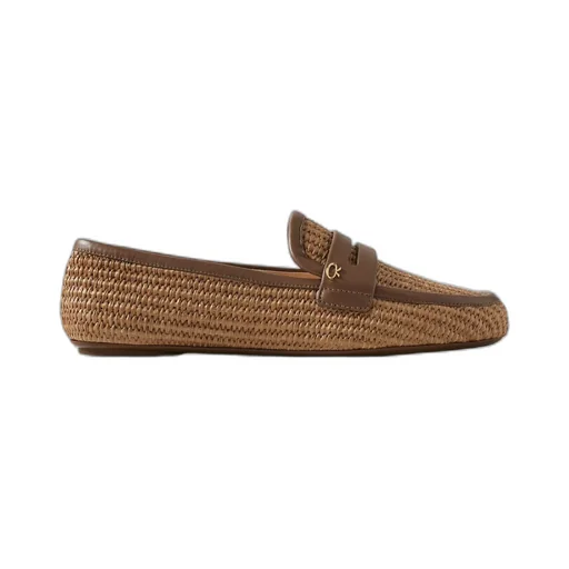 Gianvito Rossi Giorgia Round-Toe Loafers