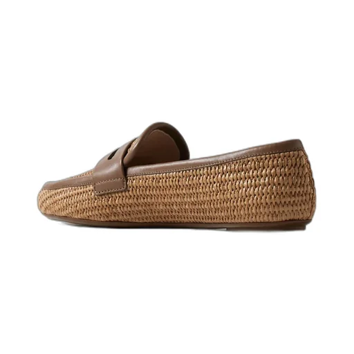 Gianvito Rossi Giorgia Round-Toe Loafers