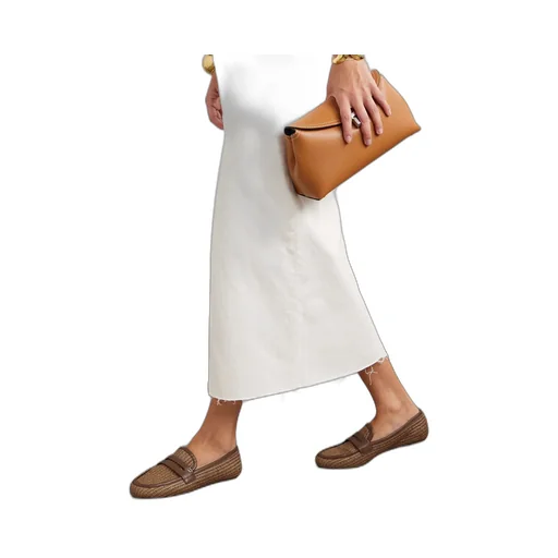 Gianvito Rossi Giorgia Round-Toe Loafers