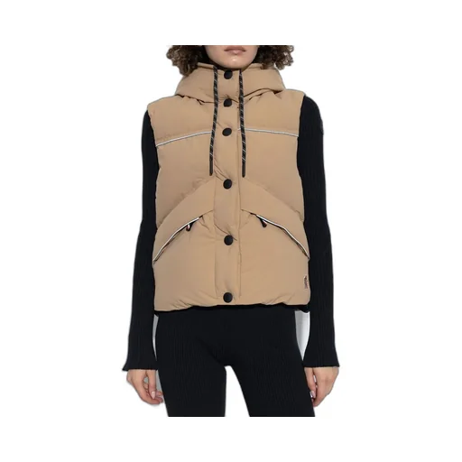 Sleeveless Hooded Down Jacket