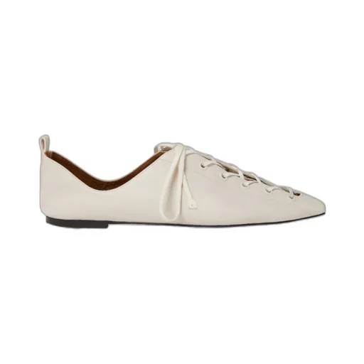 Terra Pointed Lace-Up Shoes