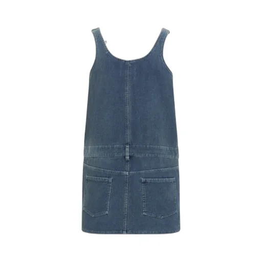 Washed Corduroy Mini-Dress