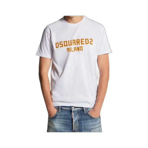 Dsquared2 Logo Printed Crewneck T-Shirt