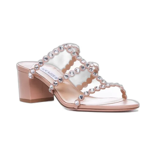 Aquazzura Tequila Embellished Sandals