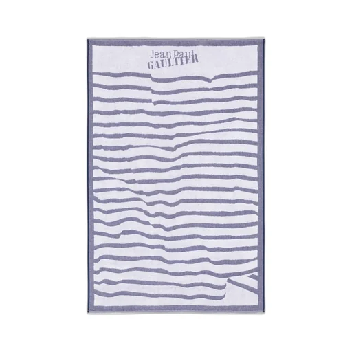Jean Paul Gaultier Logo Jacquard Striped Beach Towel