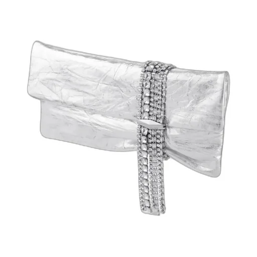 Jimmy Choo Vintage Metallic Clutch Bag