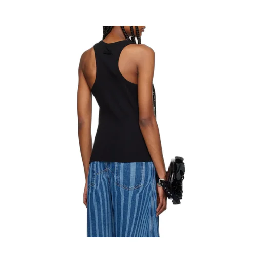 Ribbed-Knit Cotton Tank Top